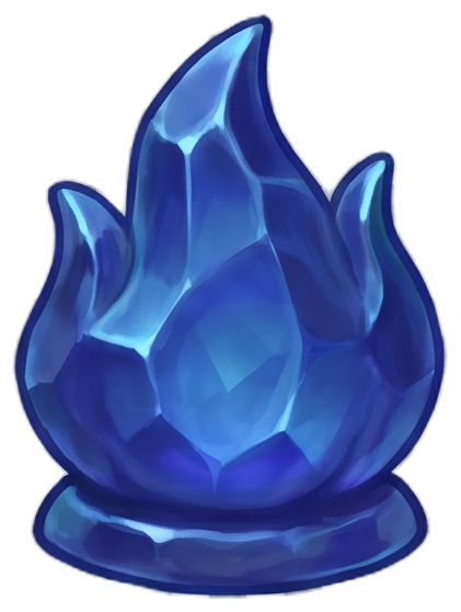 Flame rank badge